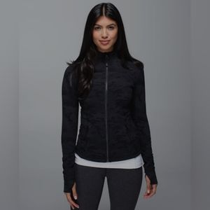 Lululemon Forme Jacket *Cuffins Savasana Camo New Black / Soot